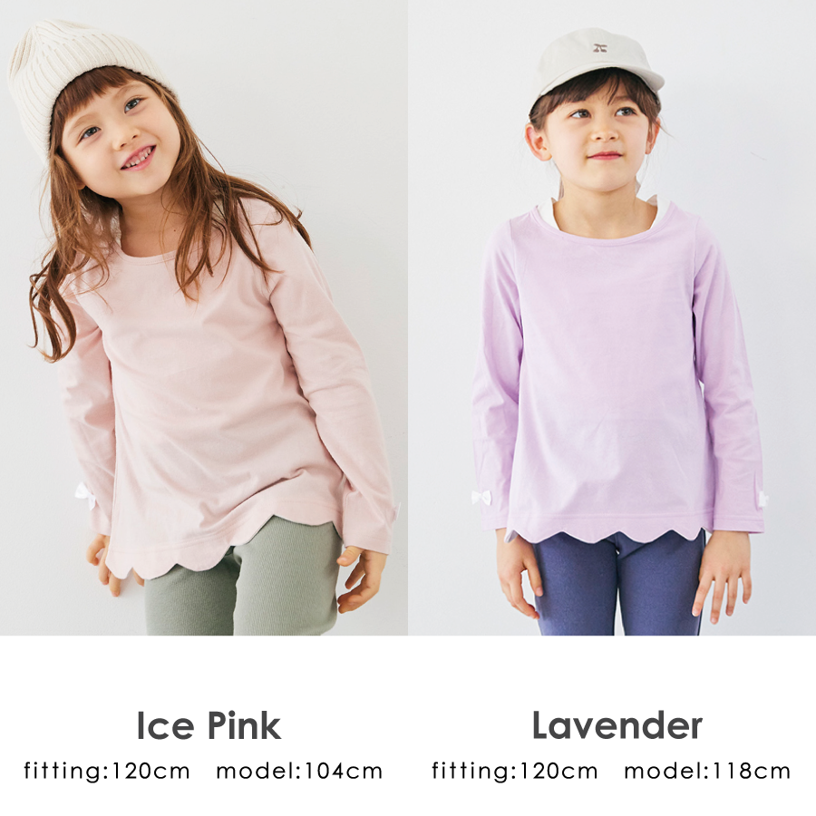 【OUTLET SALE】裾スカラップチュニック
