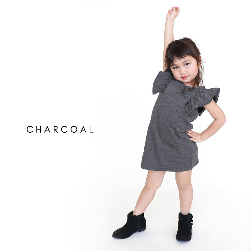 【OUTLET SALE】伸縮性抜群 ! フリルワンピース