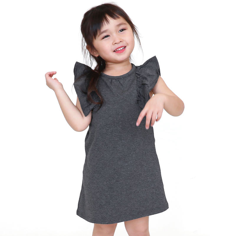 【OUTLET SALE】伸縮性抜群 ! フリルワンピース