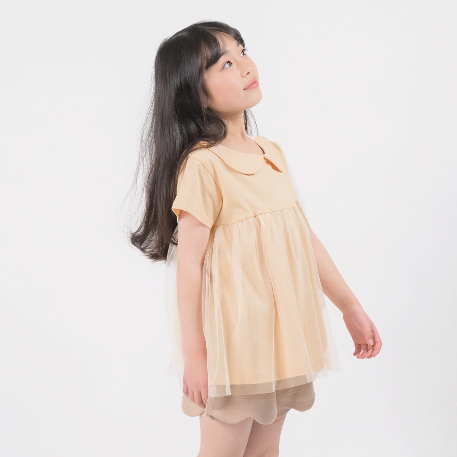 【OUTLET SALE】チュールTシャツ