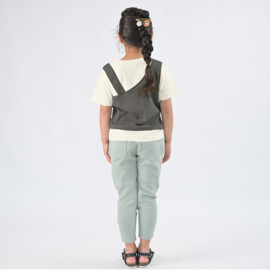 【OUTLET SALE】ビスチェフェイクTシャツ