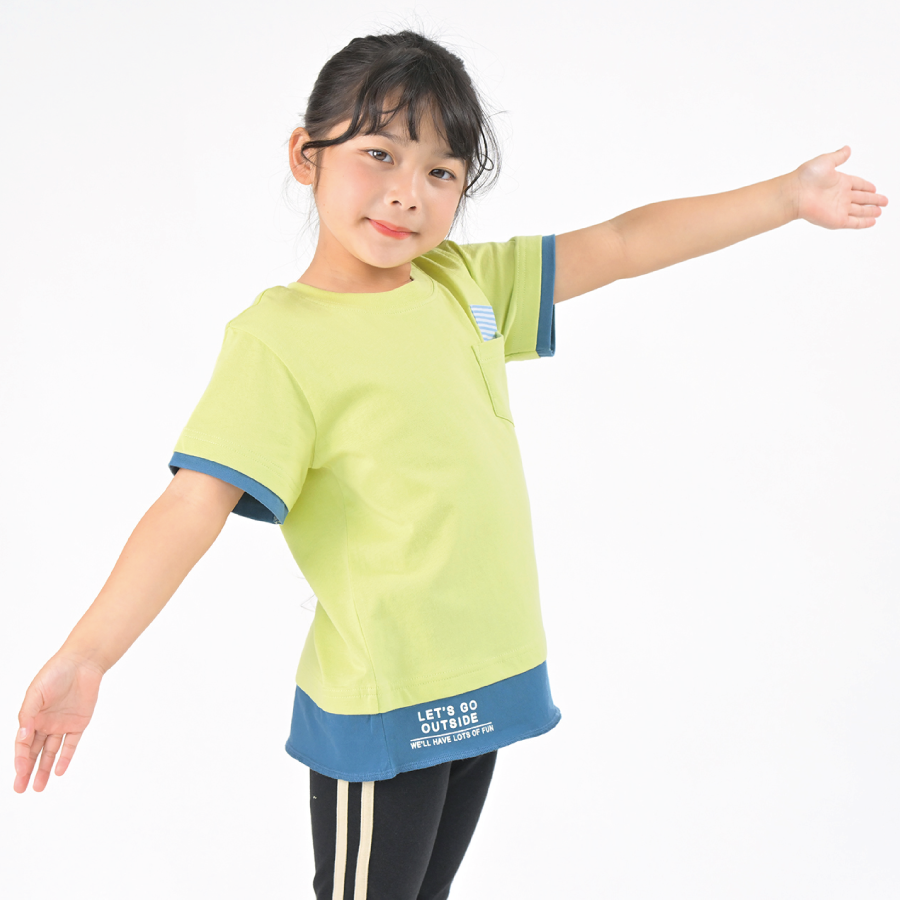 【OUTLET SALE】ポケット付きTシャツ