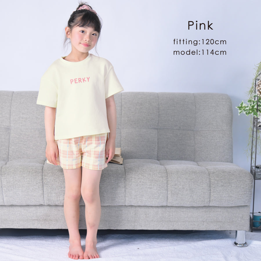 【OUTLET SALE】ギンガムパンツパジャマ