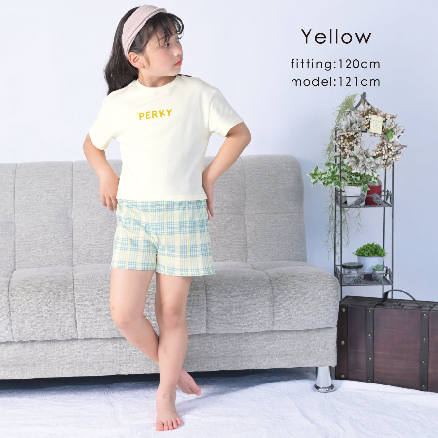 【OUTLET SALE】ギンガムパンツパジャマ