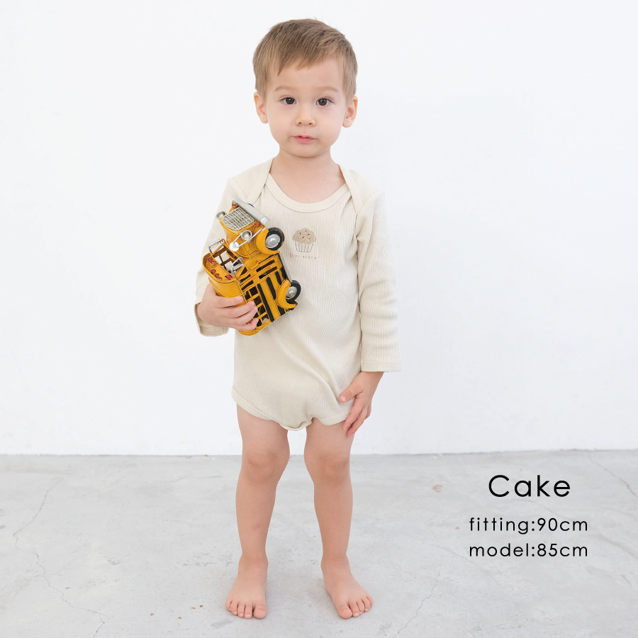 【OUTLET SALE】ベビーロンパース(ケーキ)