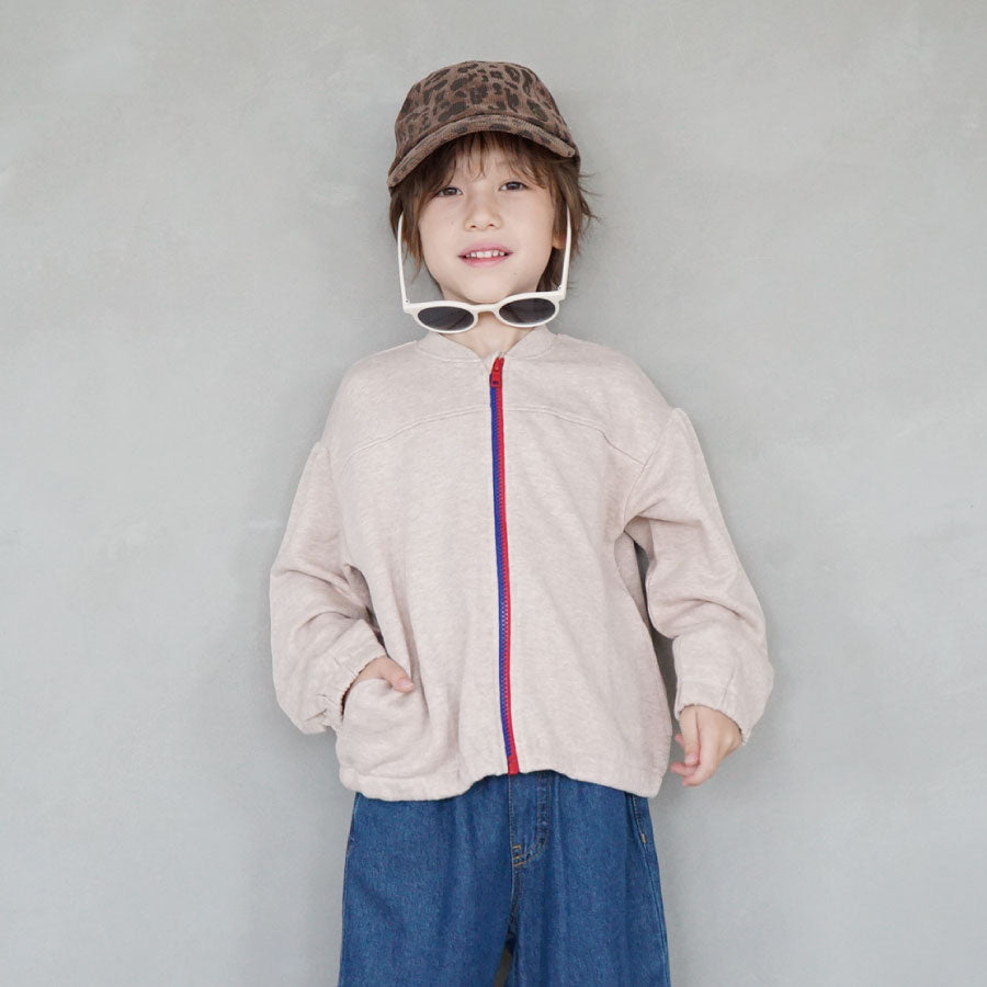 【OUTLET SALE】配色ジップパーカー