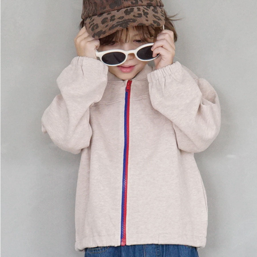 【OUTLET SALE】配色ジップパーカー