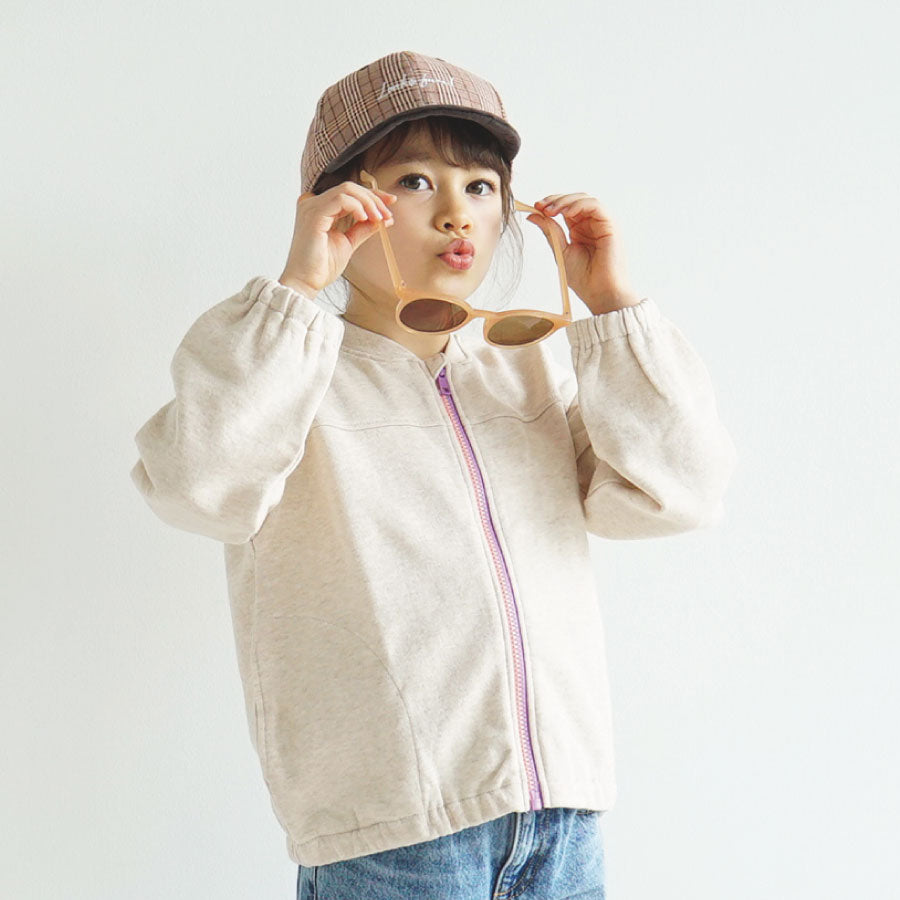 【OUTLET SALE】配色ジップパーカー