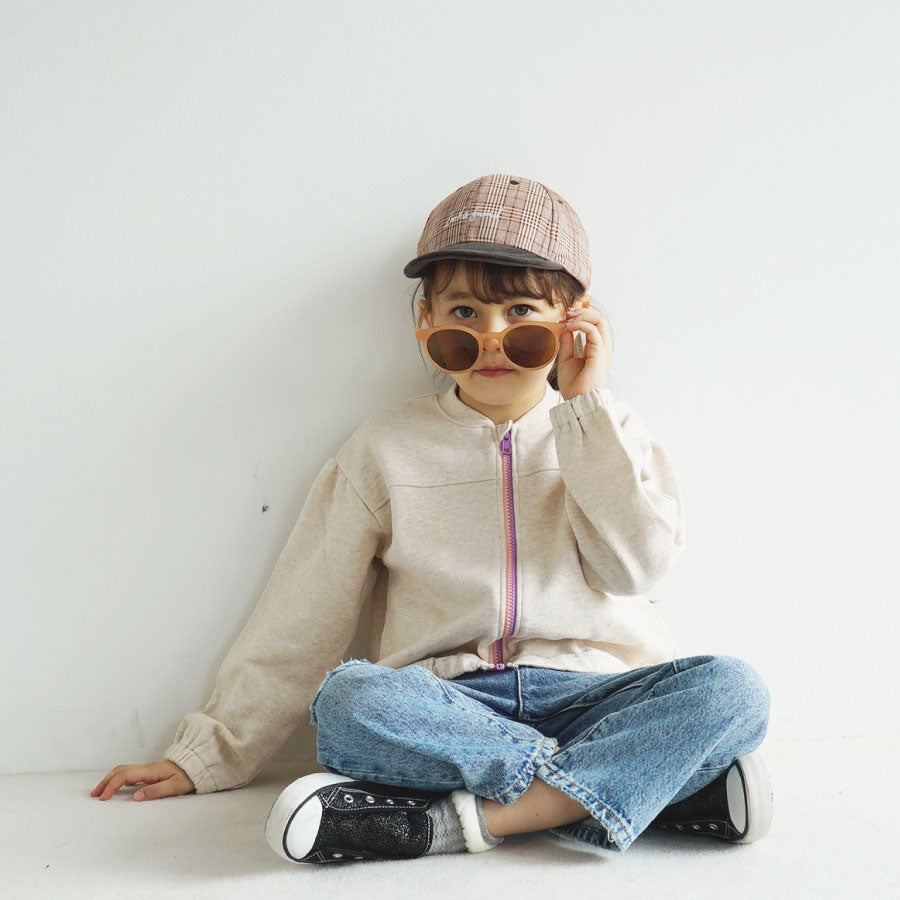 【OUTLET SALE】配色ジップパーカー