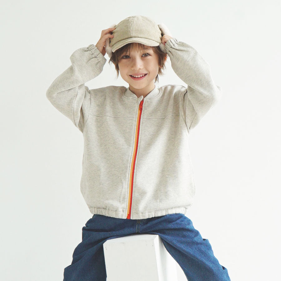 【OUTLET SALE】配色ジップパーカー