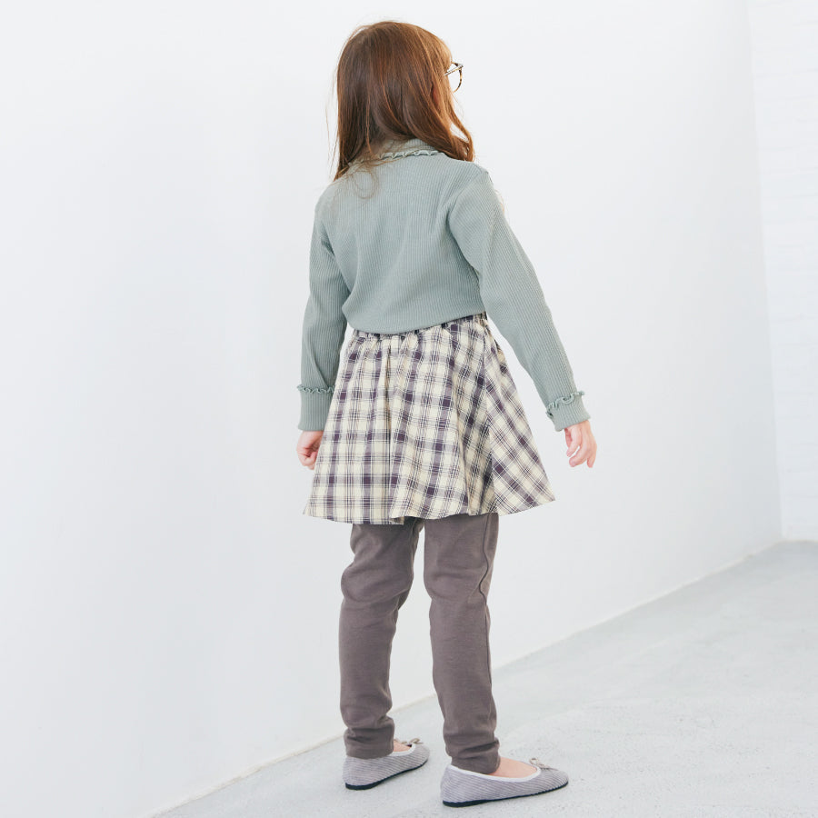 【OUTLET SALE】チェック柄スカッツ