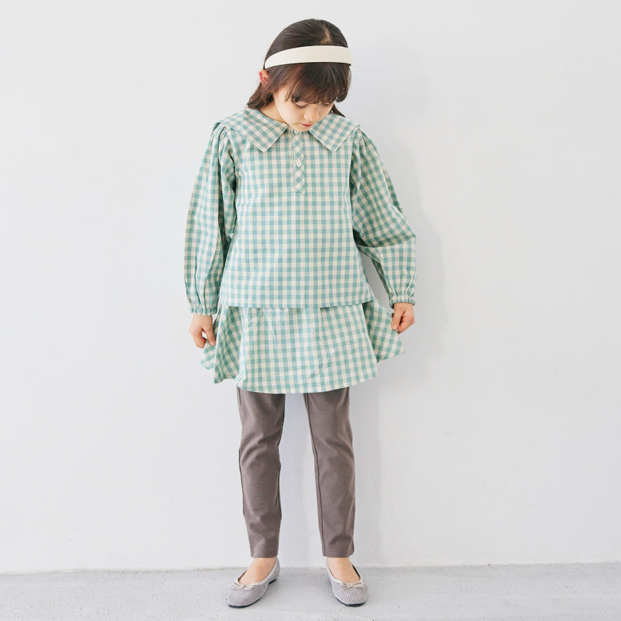 【OUTLET SALE】チェック柄スカッツ