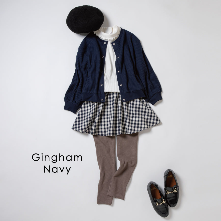 【OUTLET SALE】チェック柄スカッツ