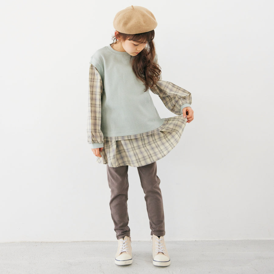 【OUTLET SALE】チェック柄スカッツ