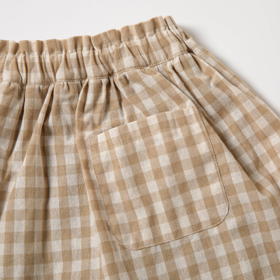 【OUTLET SALE】総柄ふんわりスカッツ