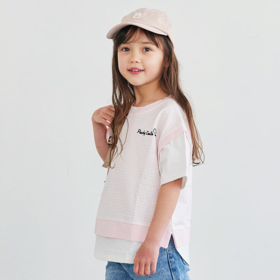 【OUTLET SALE】ベスト風半袖Tシャツ