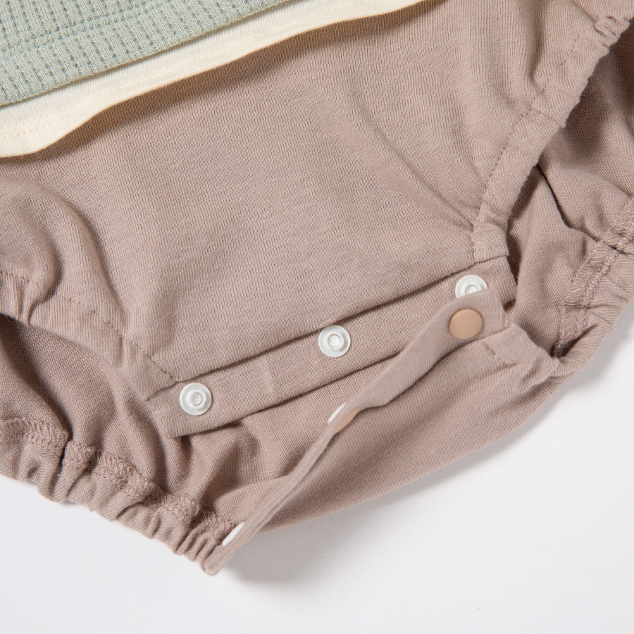 【OUTLET SALE】重ね着風ロンパース
