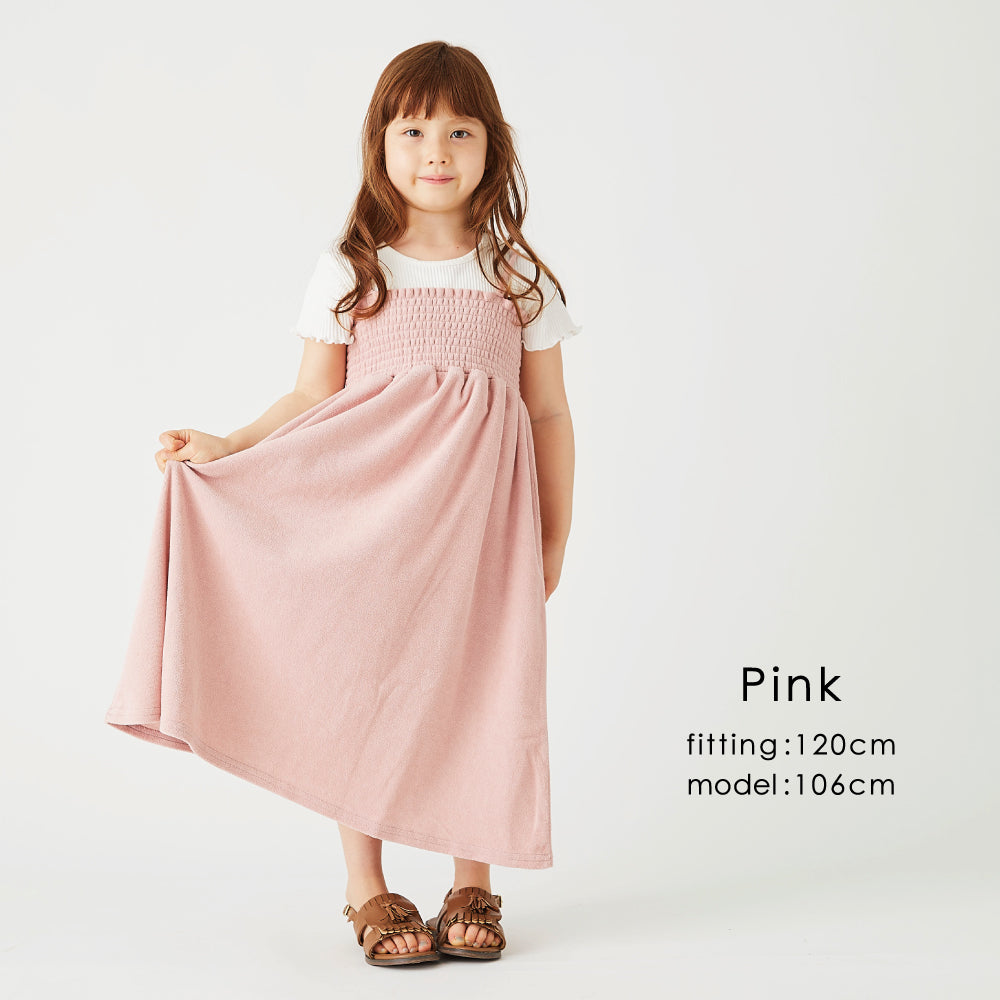 【OUTLET SALE】パイルワンピース