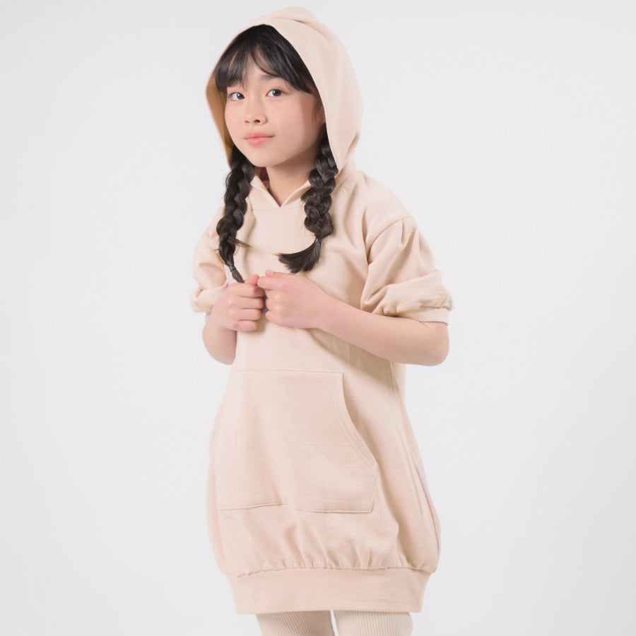 【OUTLET SALE】半袖パーカー ワンピース
