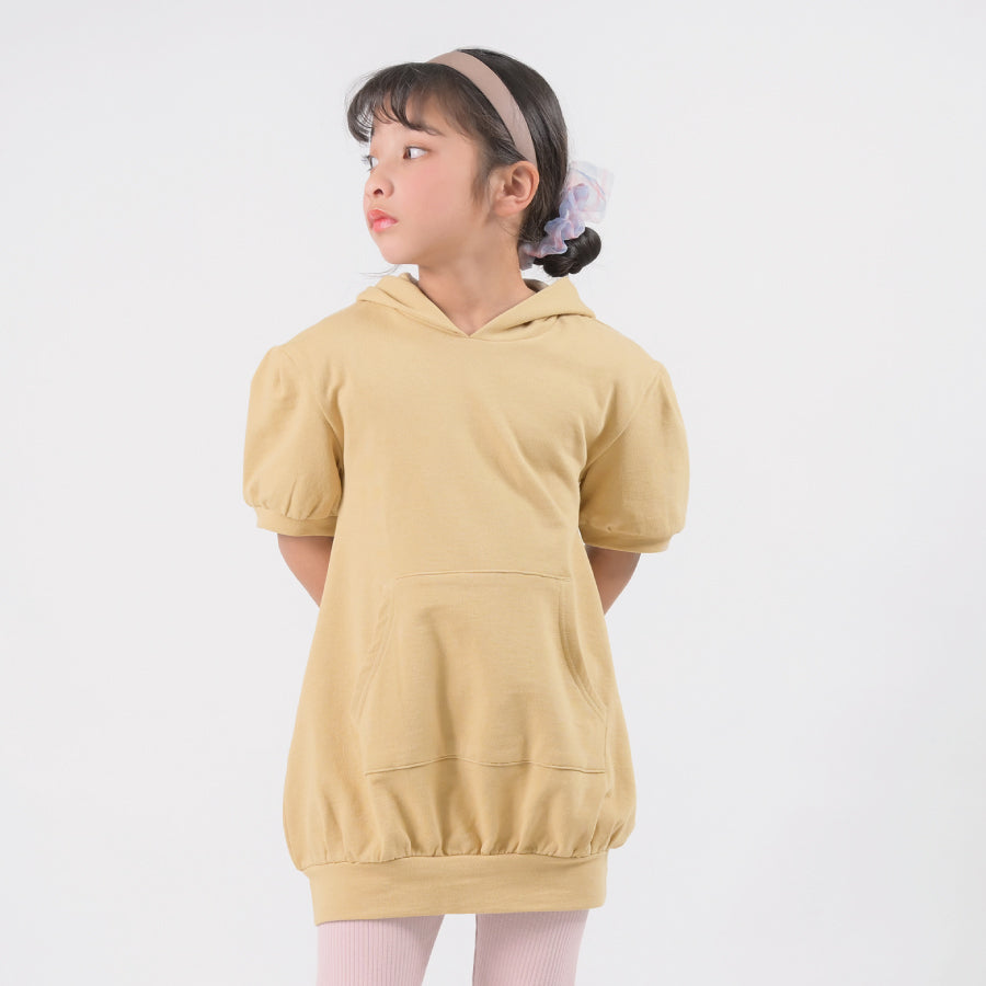 【OUTLET SALE】半袖パーカー ワンピース