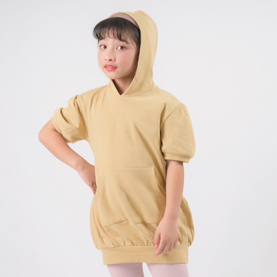 【OUTLET SALE】半袖パーカー ワンピース