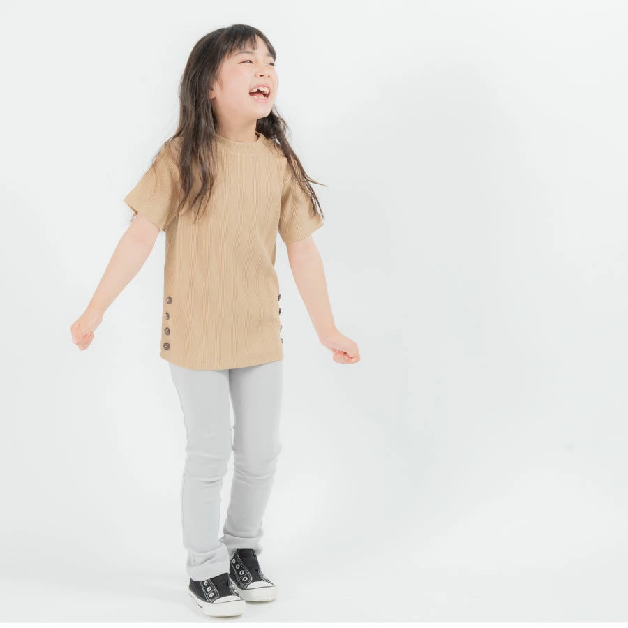 【OUTLET SALE】サイドボタン トップス
