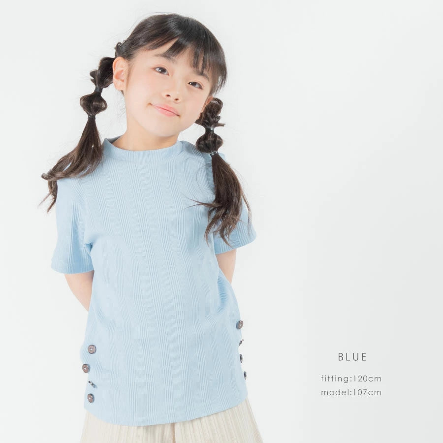 【OUTLET SALE】サイドボタン トップス