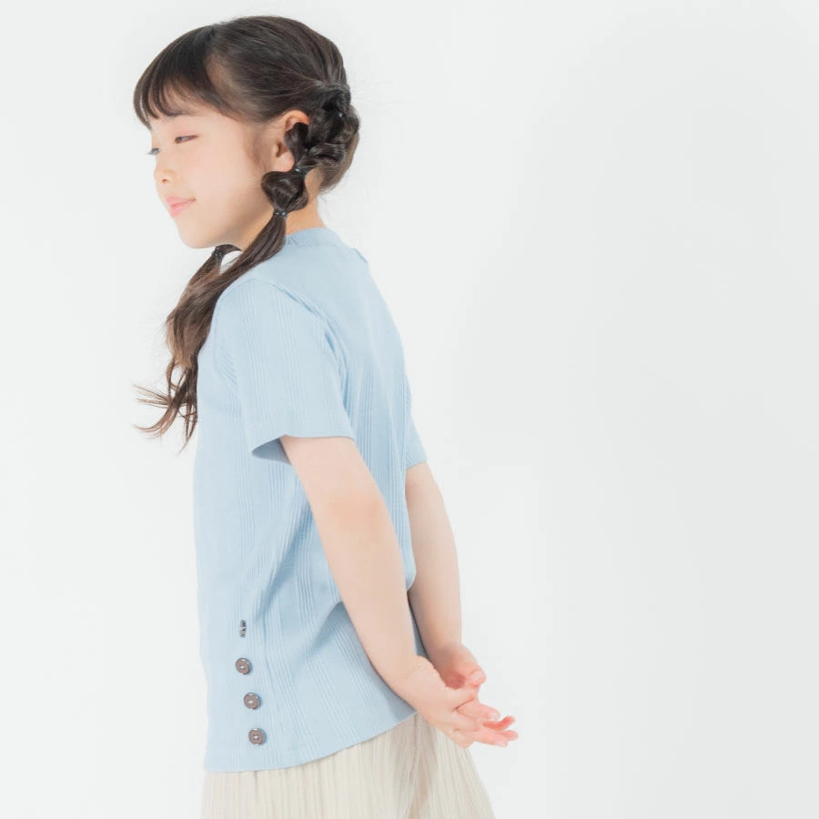 【OUTLET SALE】サイドボタン トップス