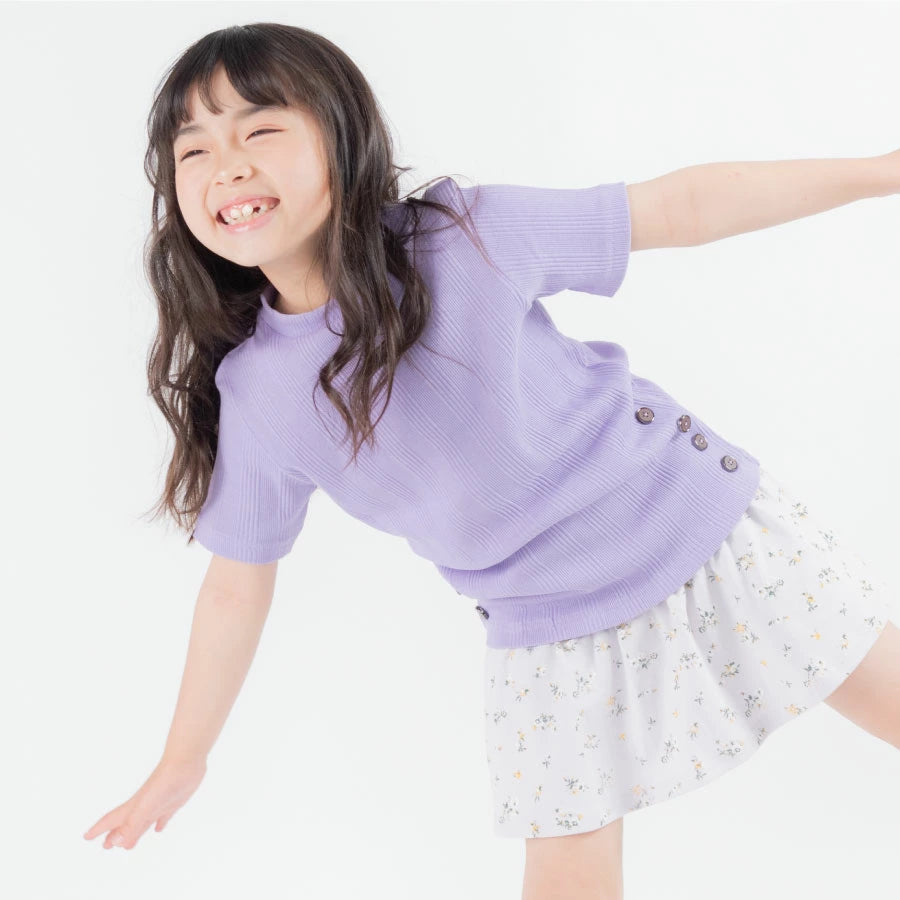 【OUTLET SALE】サイドボタン トップス