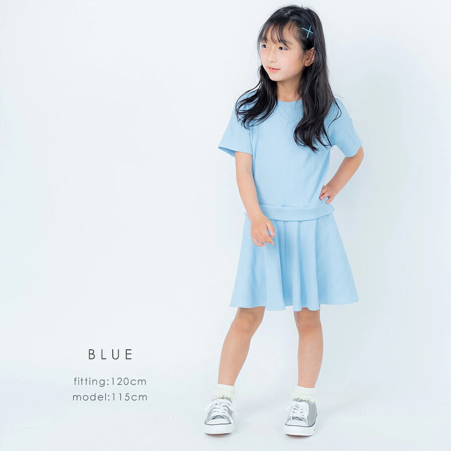【OUTLET SALE】リブ ワンピース