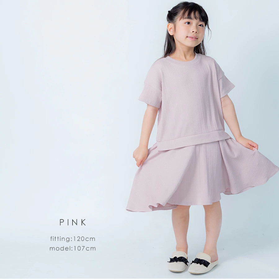 【OUTLET SALE】リブ ワンピース