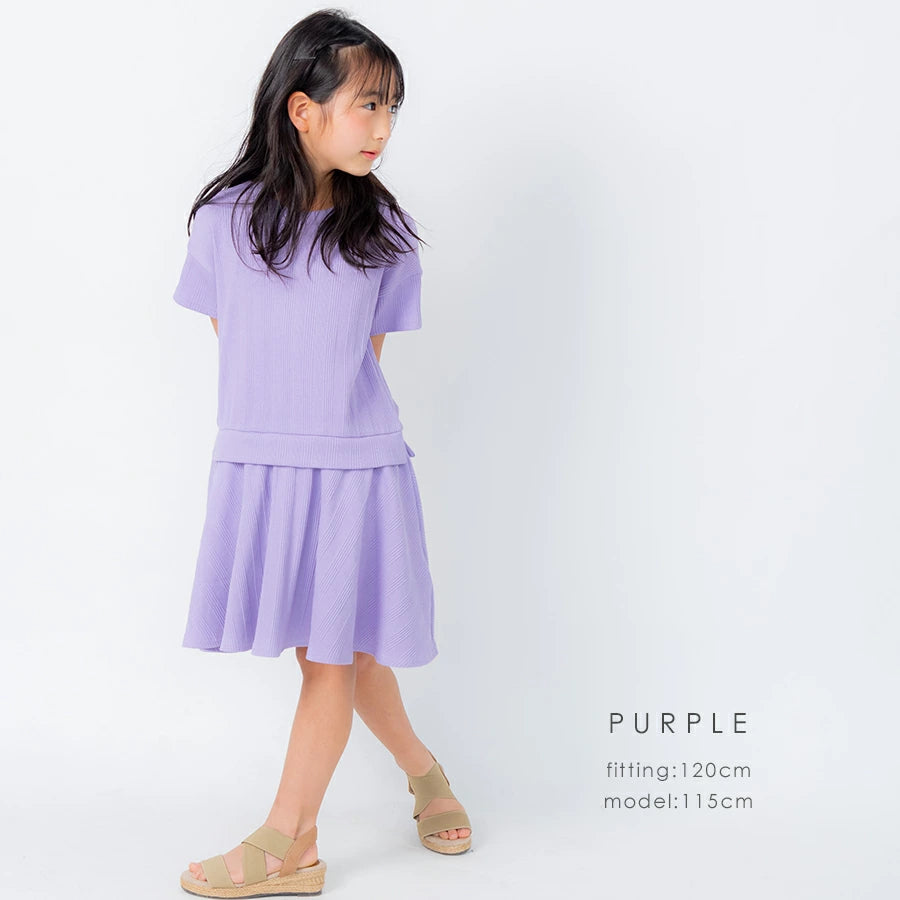 【OUTLET SALE】リブ ワンピース
