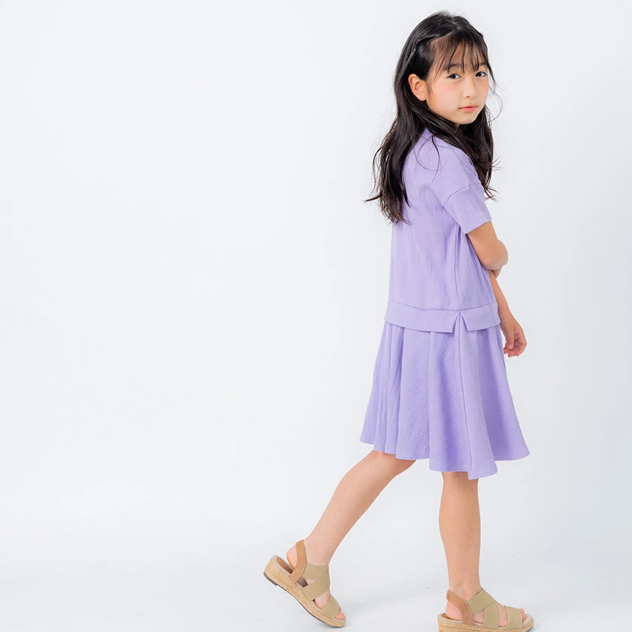 【OUTLET SALE】リブ ワンピース
