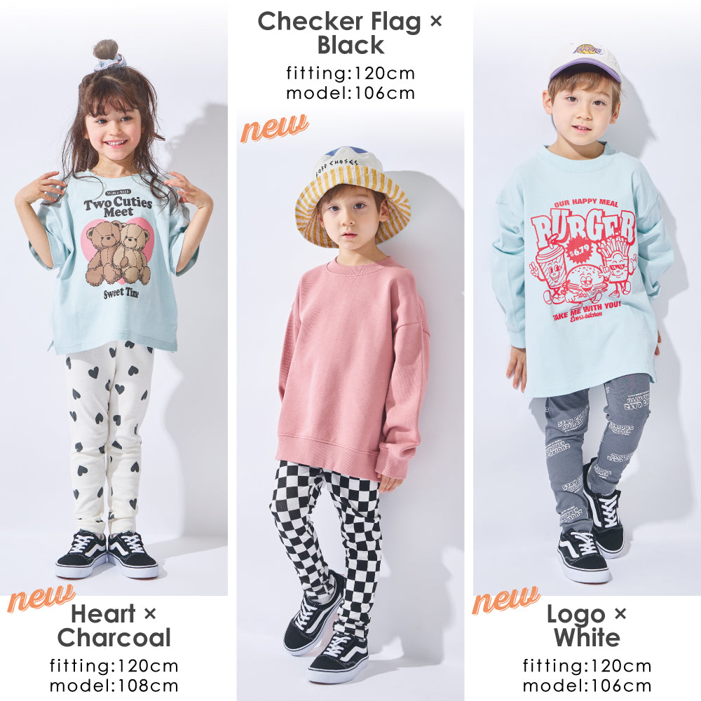 総柄 レギンス – 子供服通販の ever closet