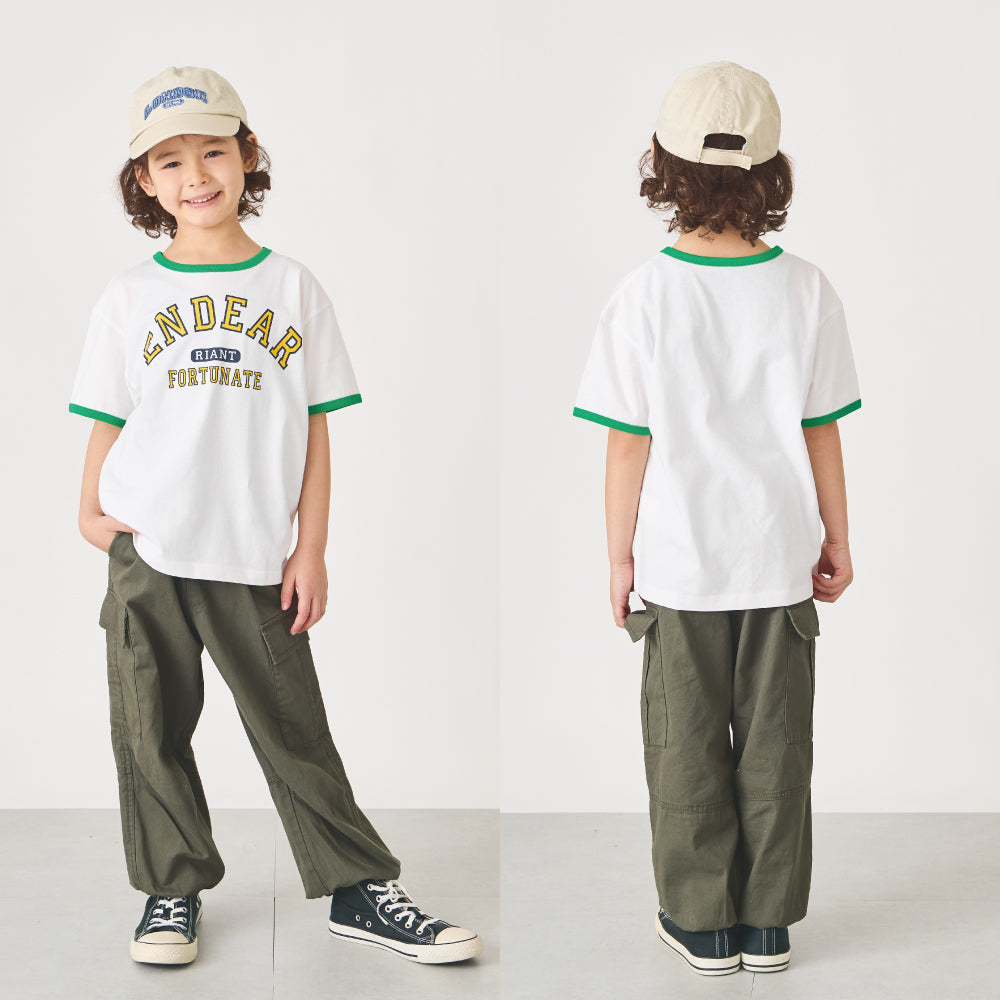 カレッジロゴ半袖Tシャツ