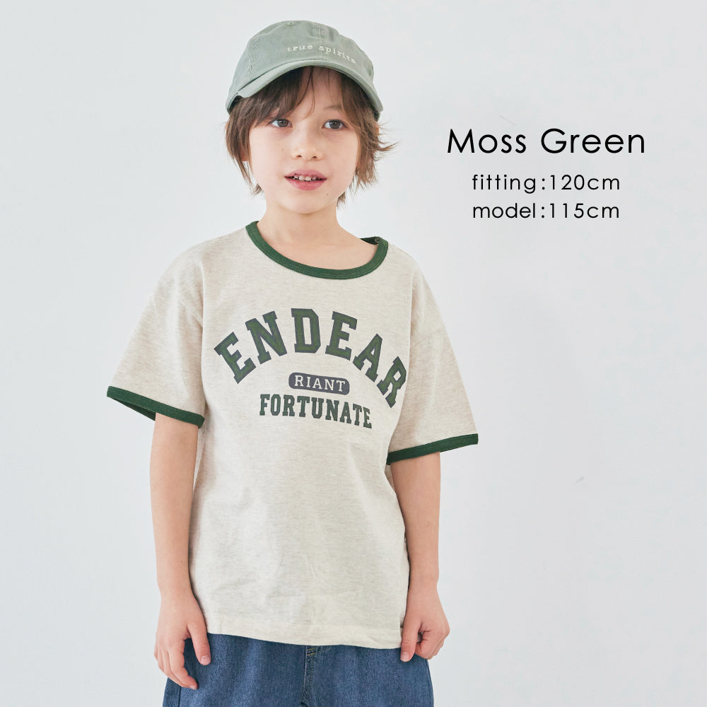 カレッジロゴ半袖Tシャツ