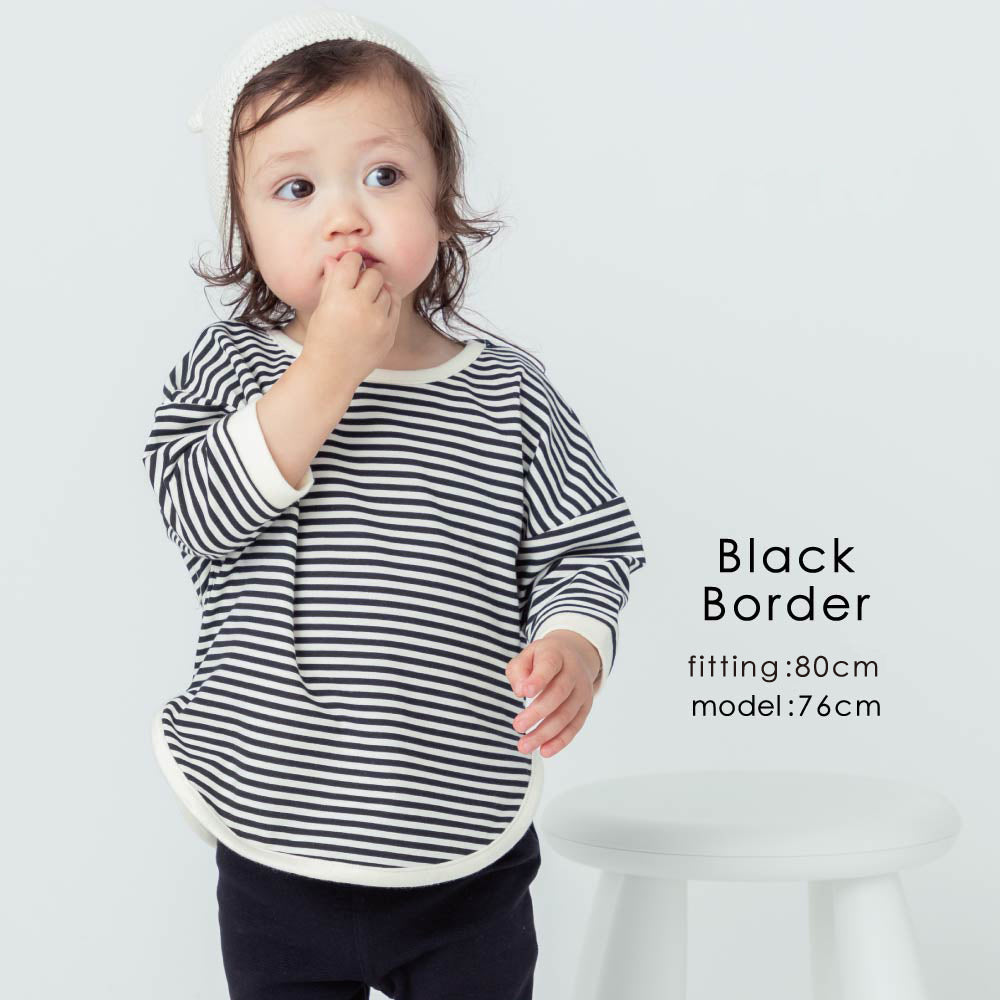 ベビー ボーダー7分袖Ｔシャツ – 子供服通販の ever closet