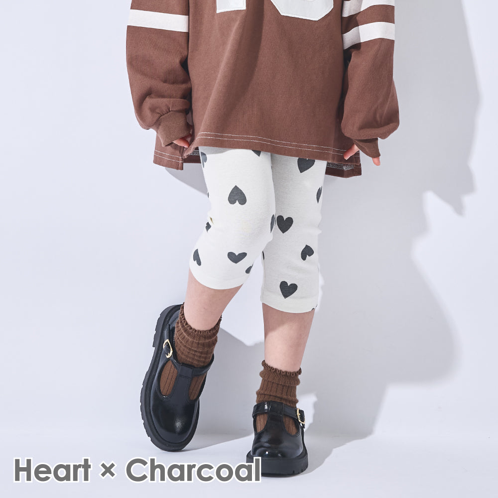 【2026年 春新作】6分丈総柄レギンス