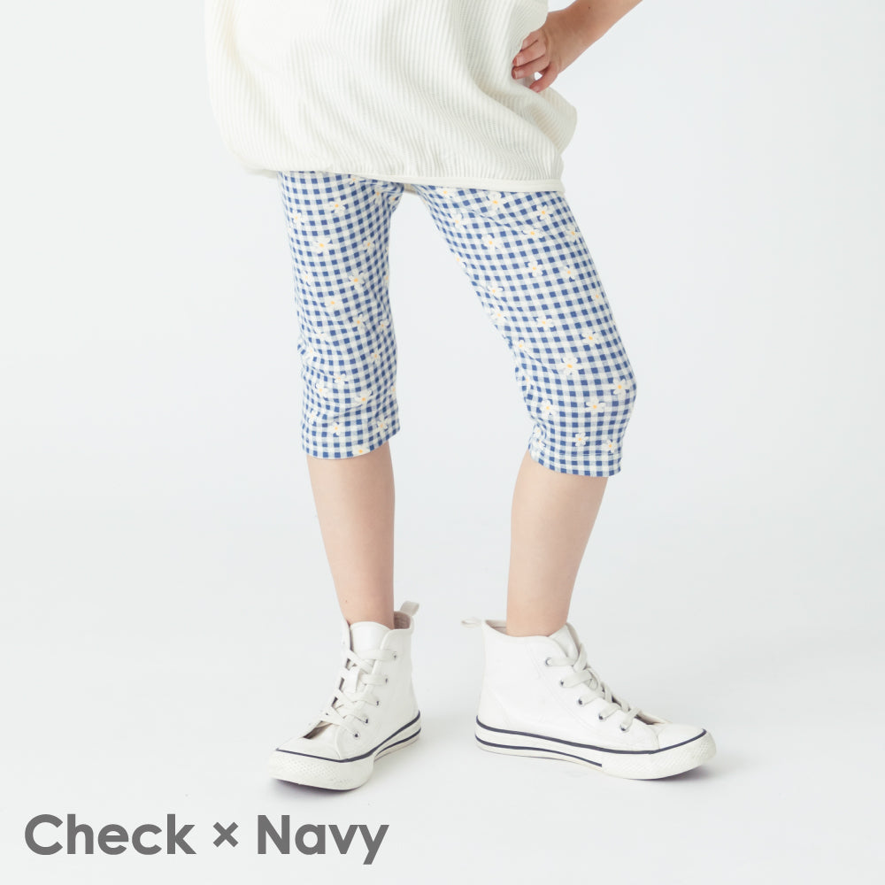 【2026年 春新作】6分丈総柄レギンス