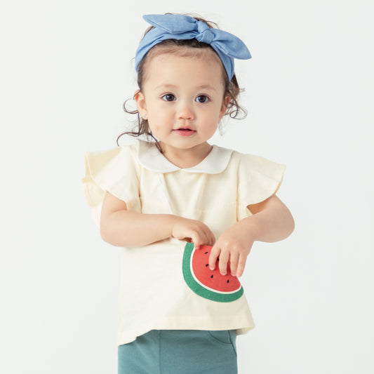 【OUTLET SALE】ベビー果物ポシェットTシャツ