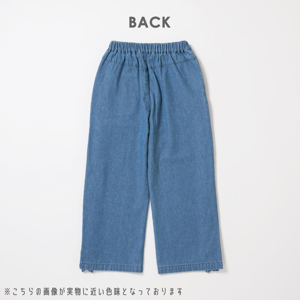 【初夏割】 フリルデニムパンツ