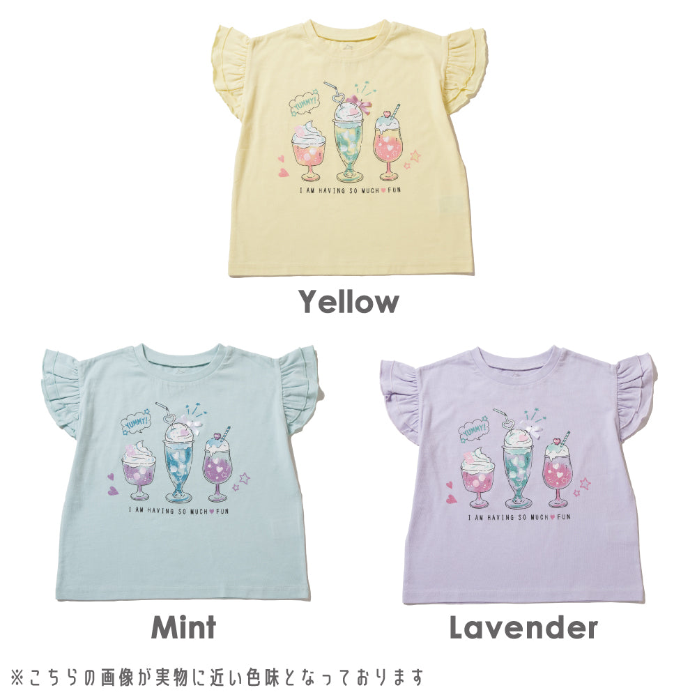 【今だけ!!春割】フリル 半袖Tシャツ