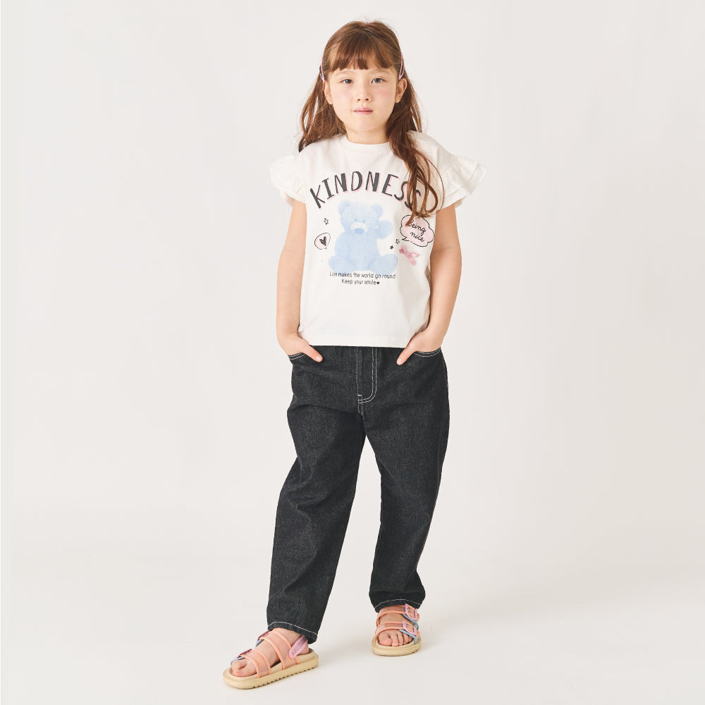 【今だけ!!春割】フリル 半袖Tシャツ