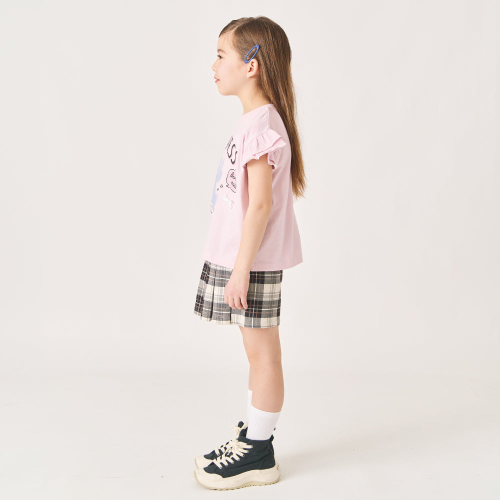 【今だけ!!春割】フリル 半袖Tシャツ