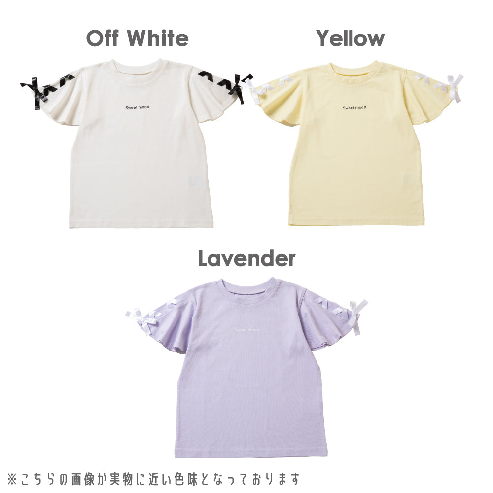 肩 リボン Tシャツ