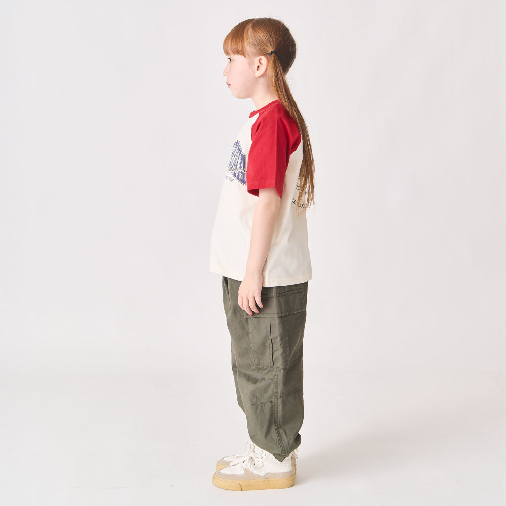 【今だけ!!春割】ラグラン半袖Tシャツ