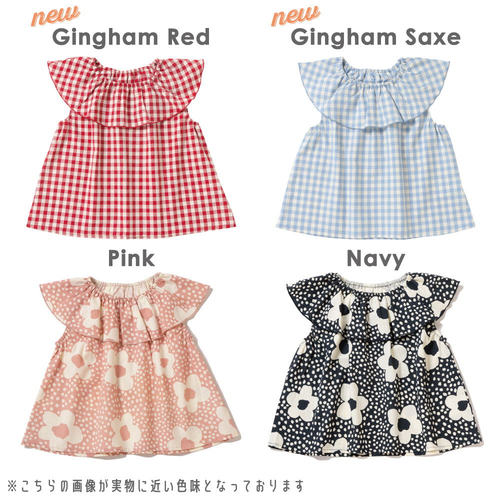 【新色登場】 綿100% 総柄チュニック