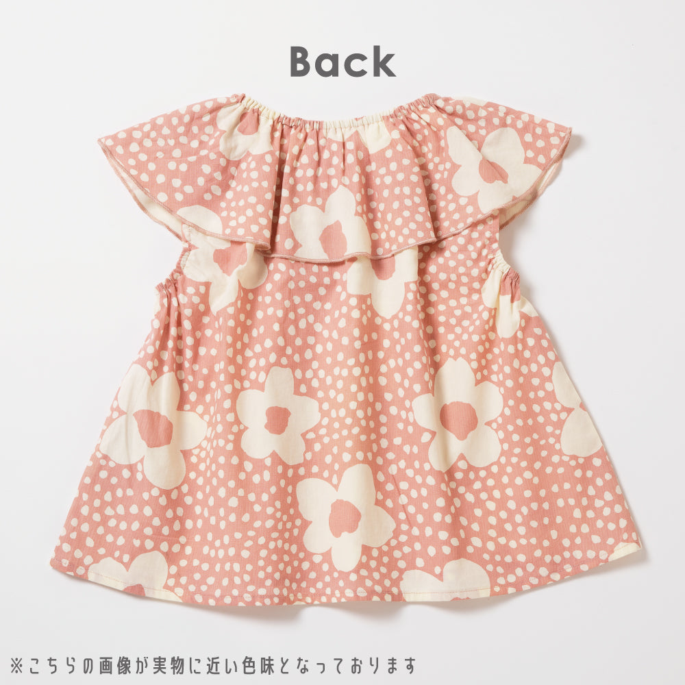 【新色登場】 綿100% 総柄チュニック