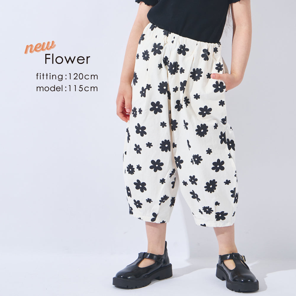 【新色登場】 クロップド総柄パンツ