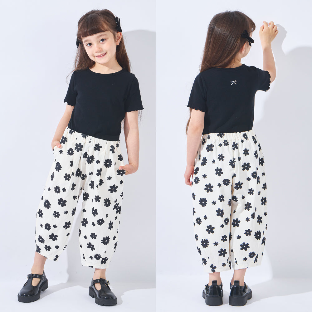 【新色登場】 クロップド総柄パンツ